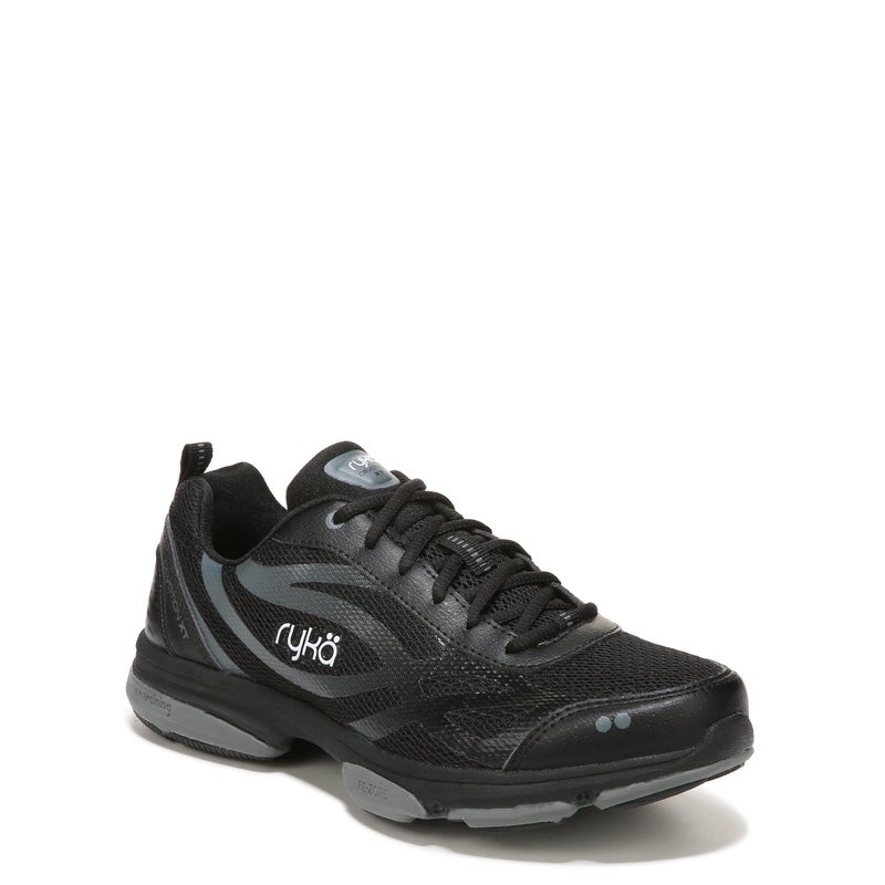 Ryka Womens Devotion XT Cross Training Shoes Black/Metiorite/White 8 M - Image 1